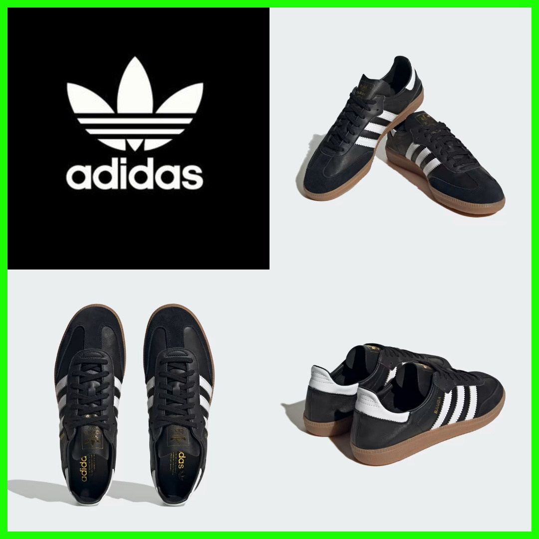 ★ADIDAS Samba Decon Core Black★