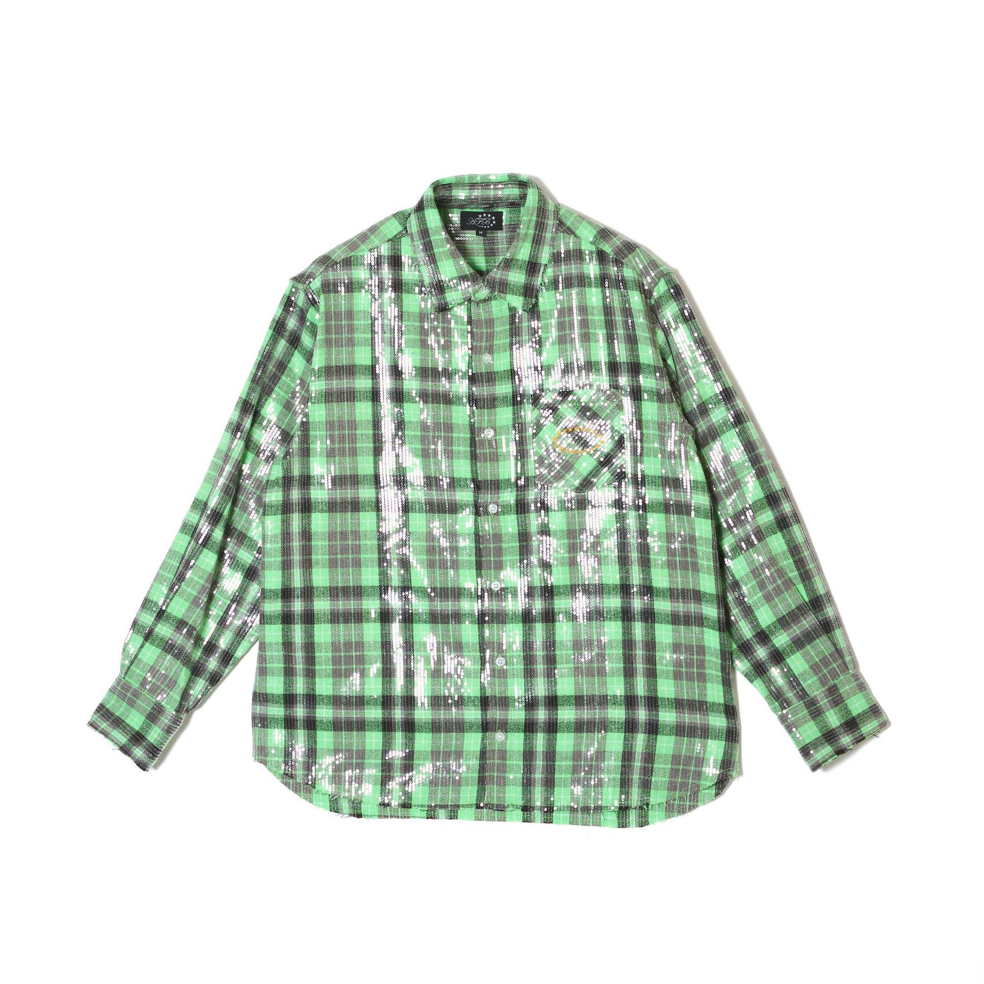 【AFB】SPANGLE SHIRTS GREEN