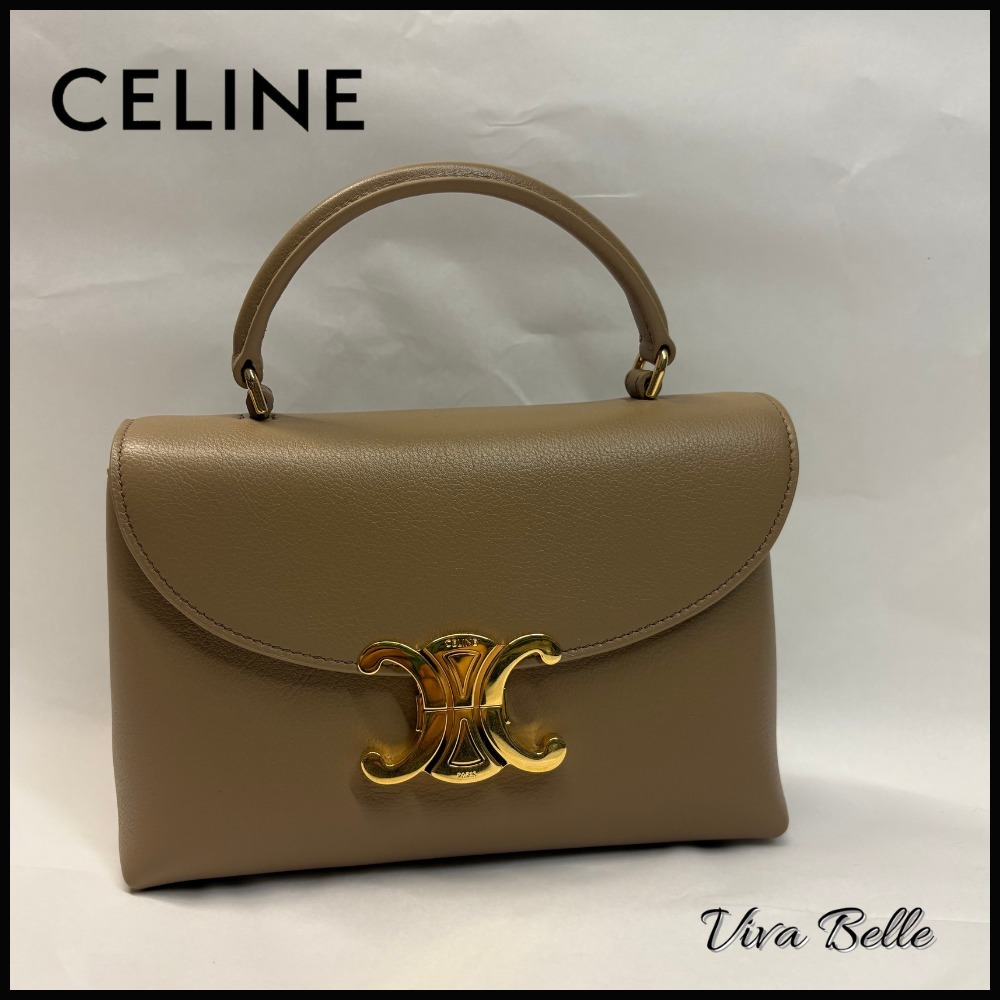 【上品オシャレ♪】CELINE ティーン ニノ バッグ カーフスキン
