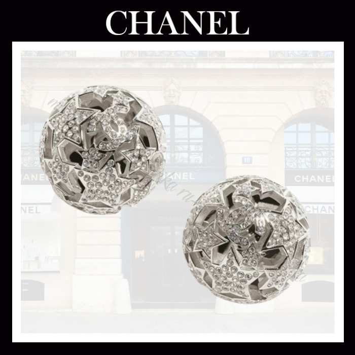 煌めくスター♡25A【CHANEL】シャネル CCマーク ピアス