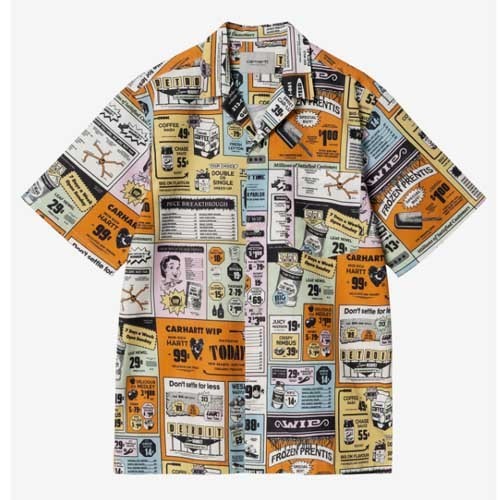 【Carhartt】S/S CATALOGUE SHIRT R6584