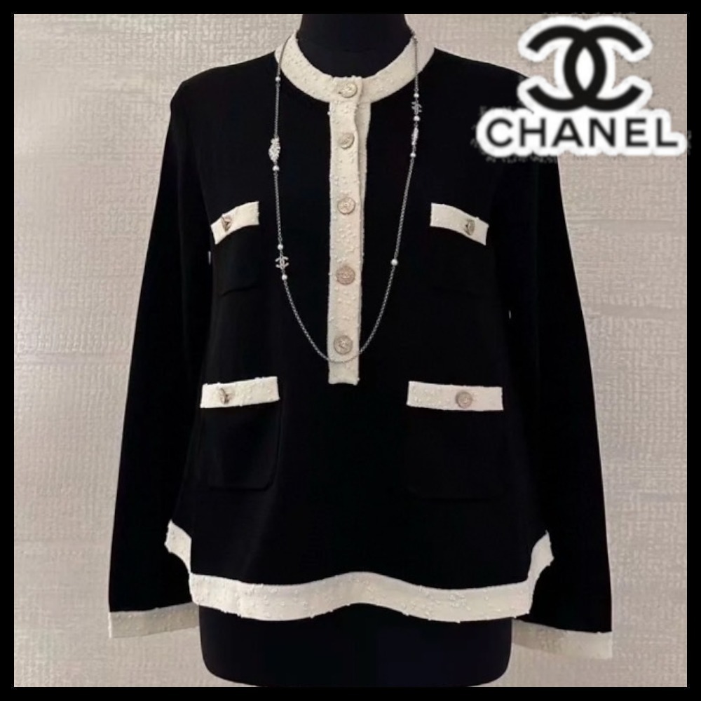 【大人の女性らしさ☆彡】CHANEL プルオーバー