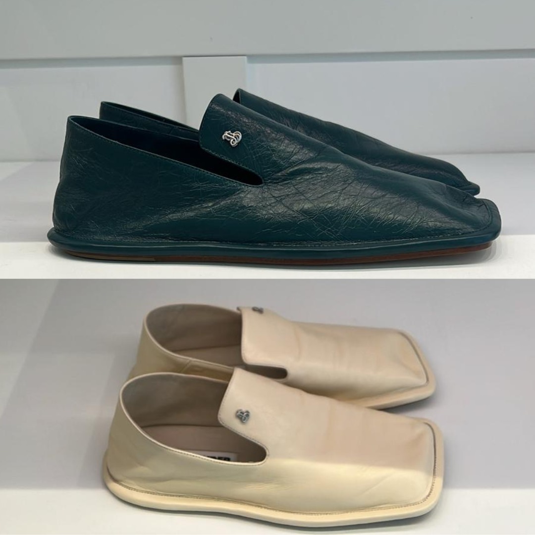 直営店‐JIL SANDER‐ SALE♪ レザー フラットシューズ