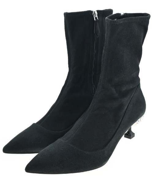 Miu Miu ミュウミュウ ブーツ 黒 EU36(22.5cm位) 2138825Y0049