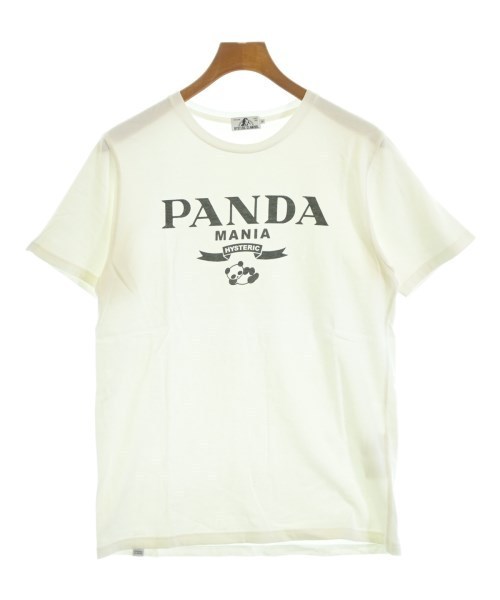 HYSTERIC GLAMOUR Tシャツ・カットソー 白x黒 0233525E0020