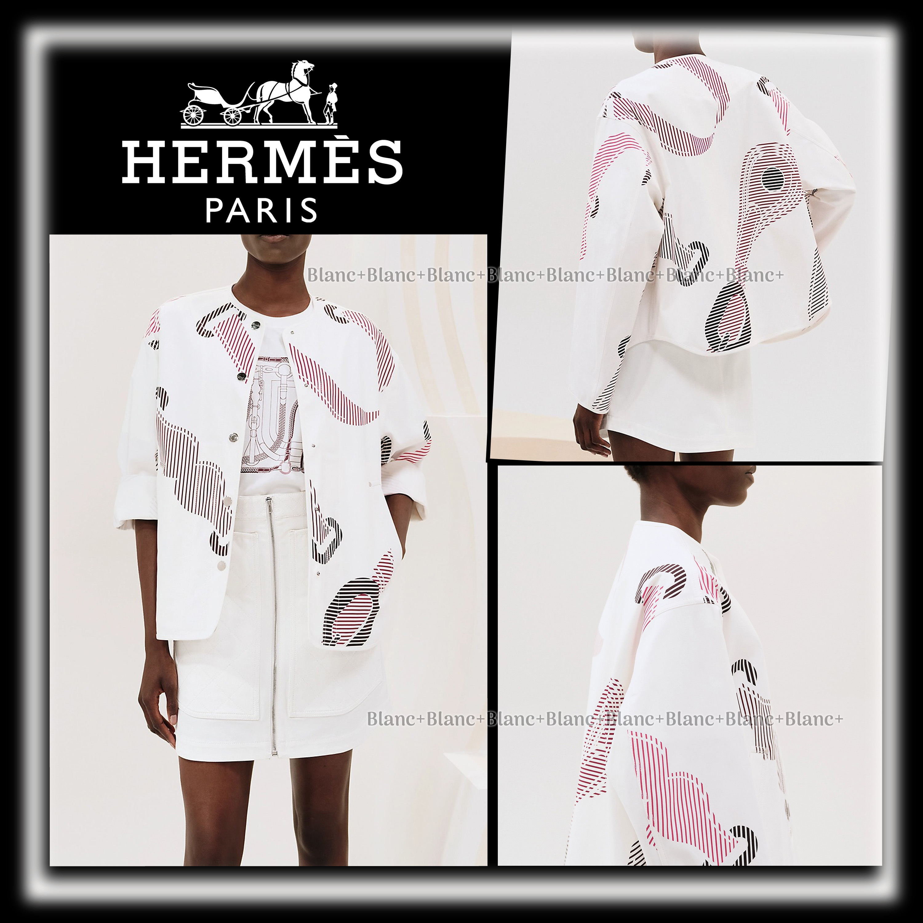 鮮やかプリントで魅せて【HERMES】「Coaching Remix」ジャケット