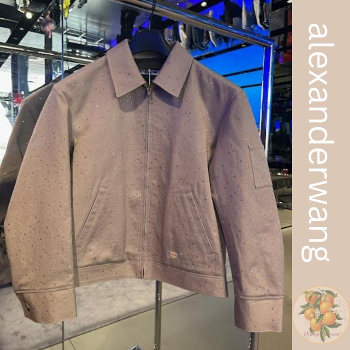新作☆【alexanderwang】クリスタルホットフィックス ジャケット