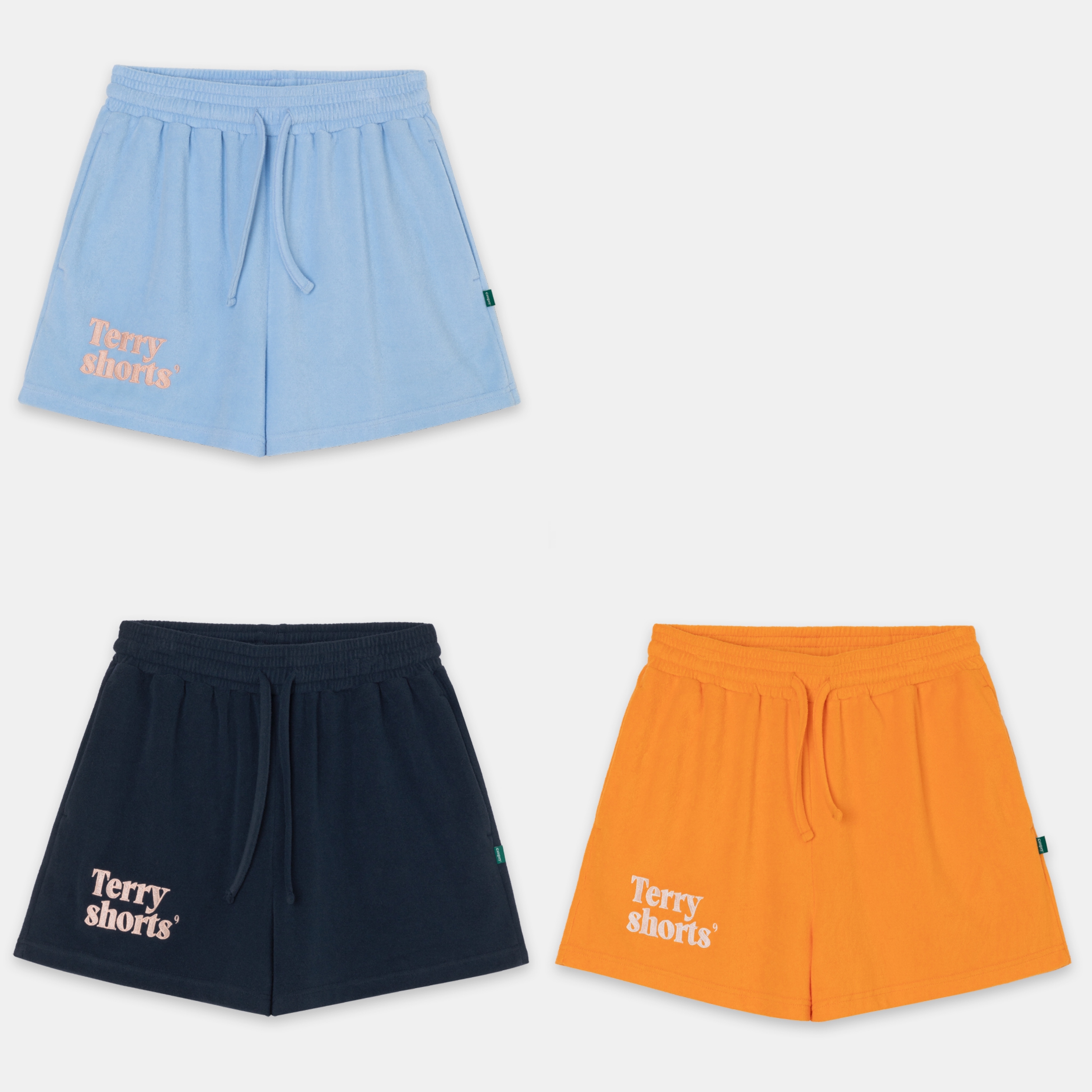 ＊韓国＊［Category9］TERRY SHORTS 3color