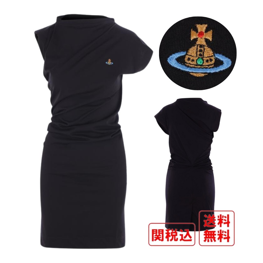 関税・送料込 VIVIENNE WESTWOOD Hebo asymmetric ワンピース