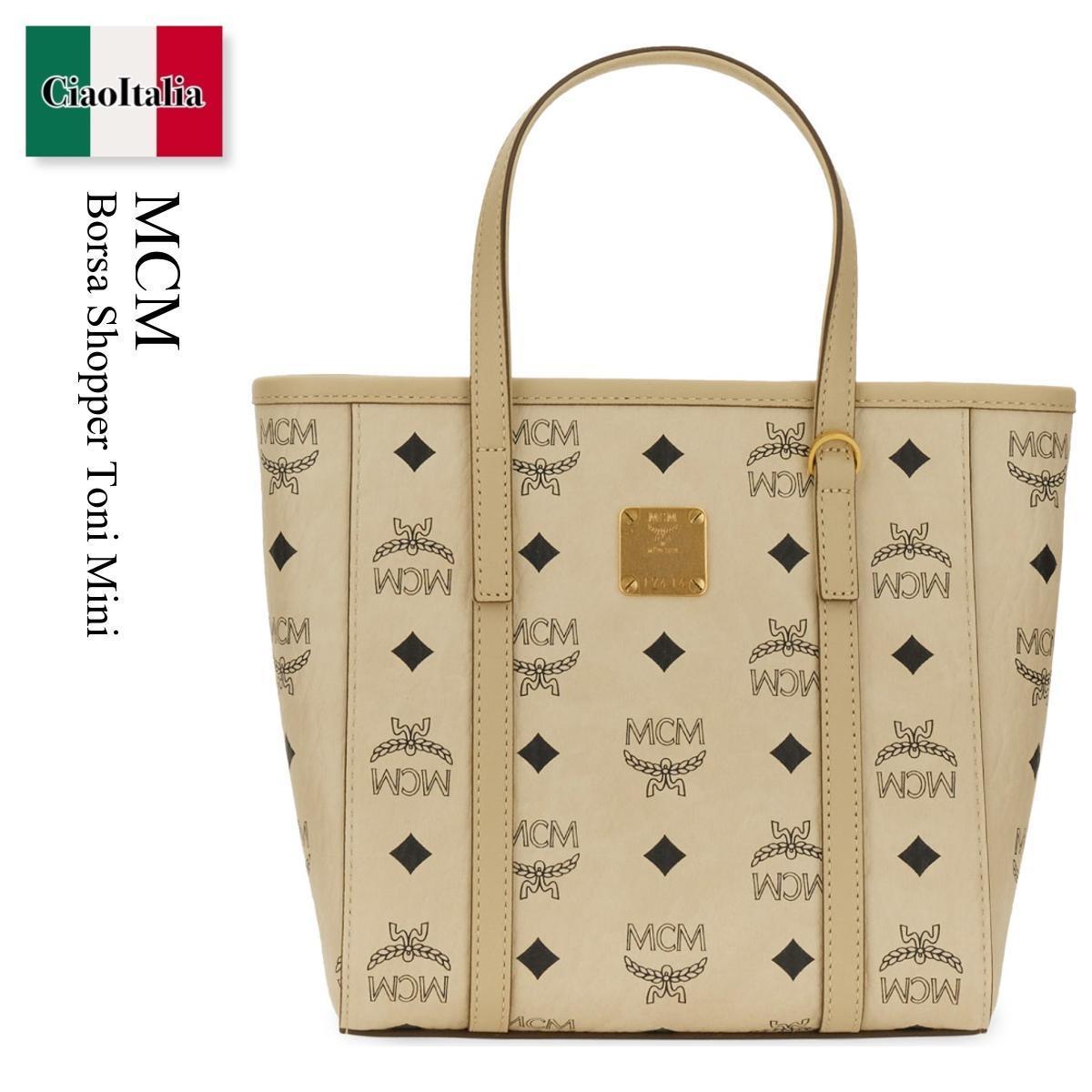 トートバッグ Mcm Borsa Shopper Toni Mini