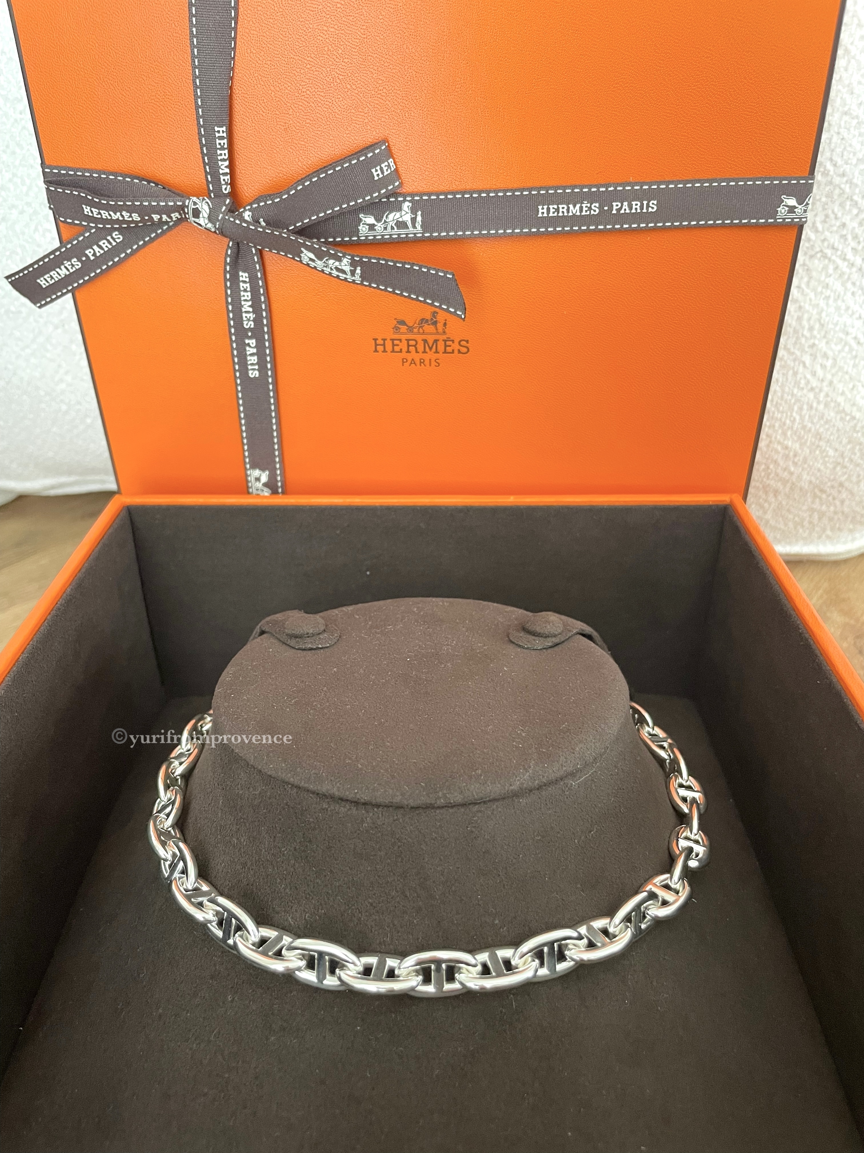 【HERMES】★シェーヌ・ダンクル ネックレス MM
