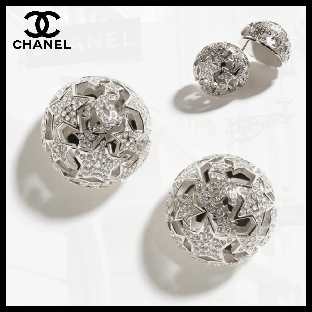 【キラキラ輝く☆上品】CHANEL ピアス