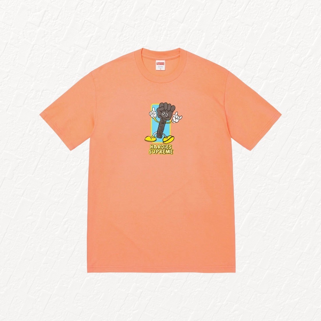 Tシャツ・カットソー Supreme x Hardies Bolt T-Shirt Peach