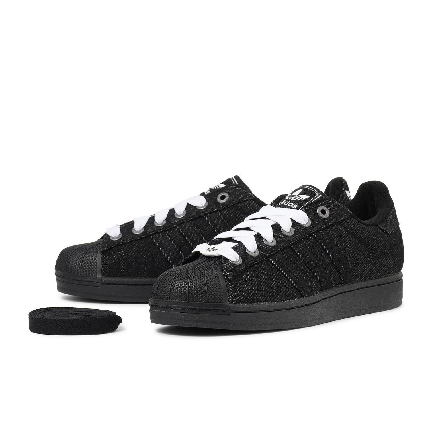 国内配送 adidas SUPER STAR II C.BLACK/C.BLACK