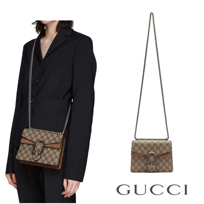 Gucci☆VIP価格 ディオニュソス GGスプリーム ミニバッグ