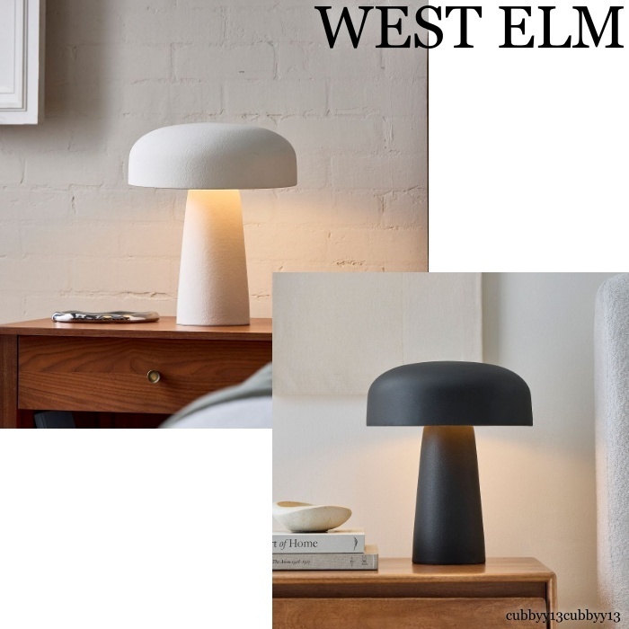 【おしゃれ】WEST ELM Rory Ceramic Table ランプ