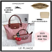 Longchamp(ロンシャン) ハンドバッグ 限定カラー*Longchamp*プリアージュ*P96 Pink Tea 手提げ*S