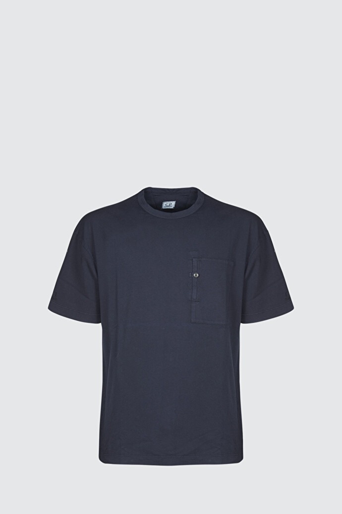 C.P. Company 20/1 ジャージ ロゴ Tシャツ