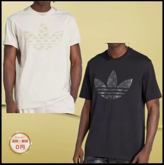 関税込み♪【adidas】Monogram モノグラム ロゴ ★ Tシャツ