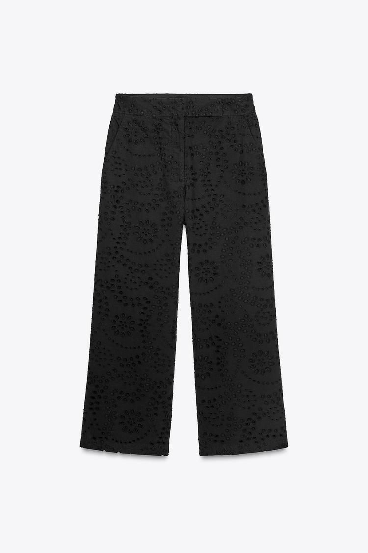 【ZARA】カットワーク刺繍入りパンツ ZW COLLECTION2731/093/800