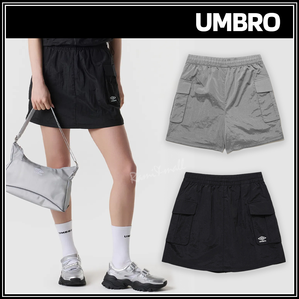 25SS新作スカートパンツ【UMBRO】 NYLON SPARKLE W SKIRT SHORTS