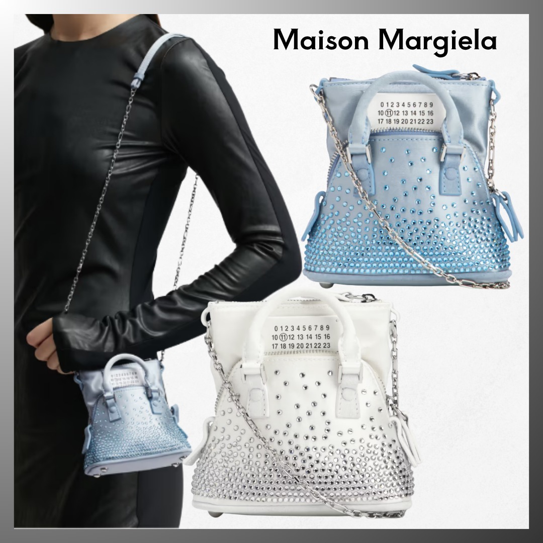 SALE★MAISON MARGIELA◆5AC ハンドバッグ クリスタル ベビー