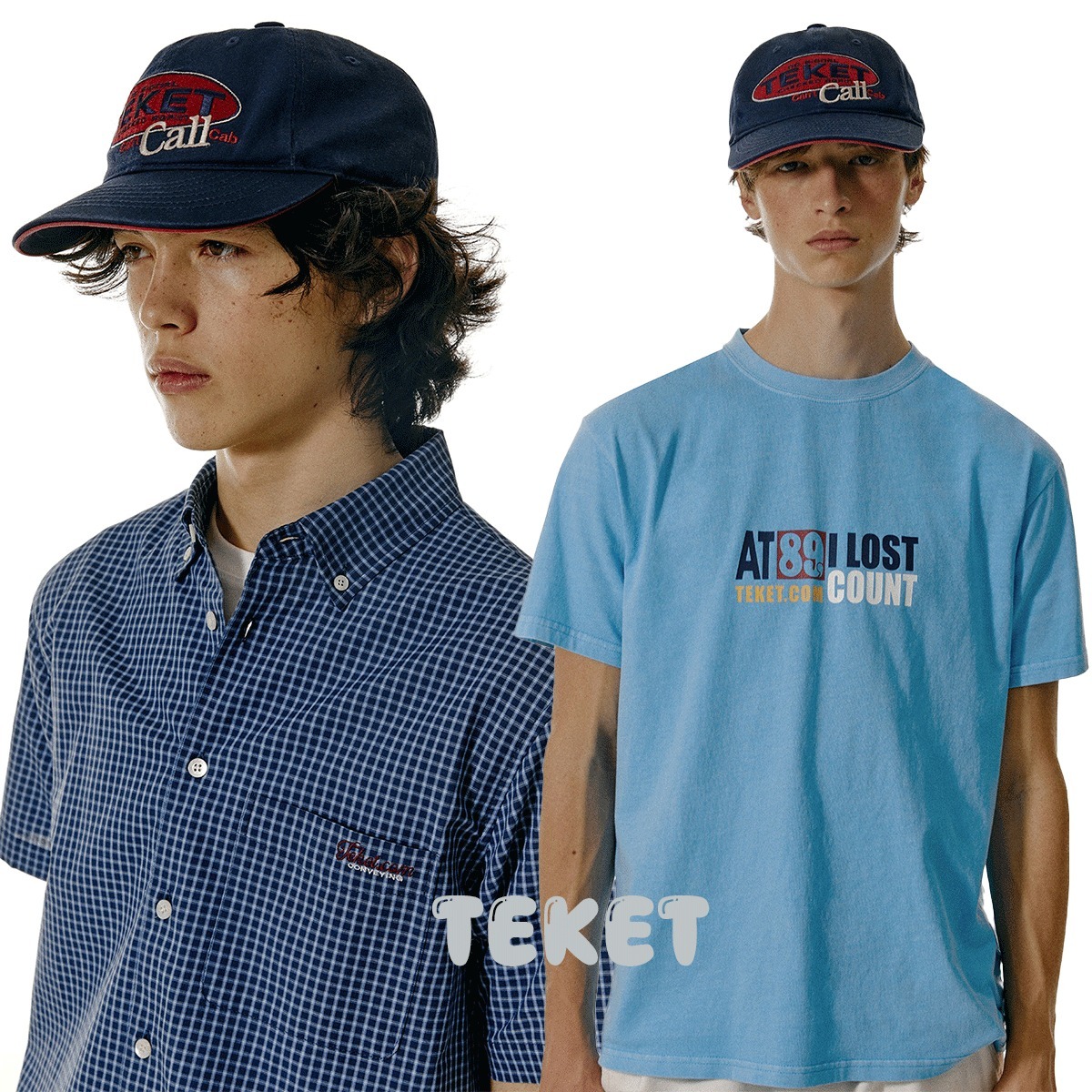 [teket] / ☆ 25SS Call Cap / Navy