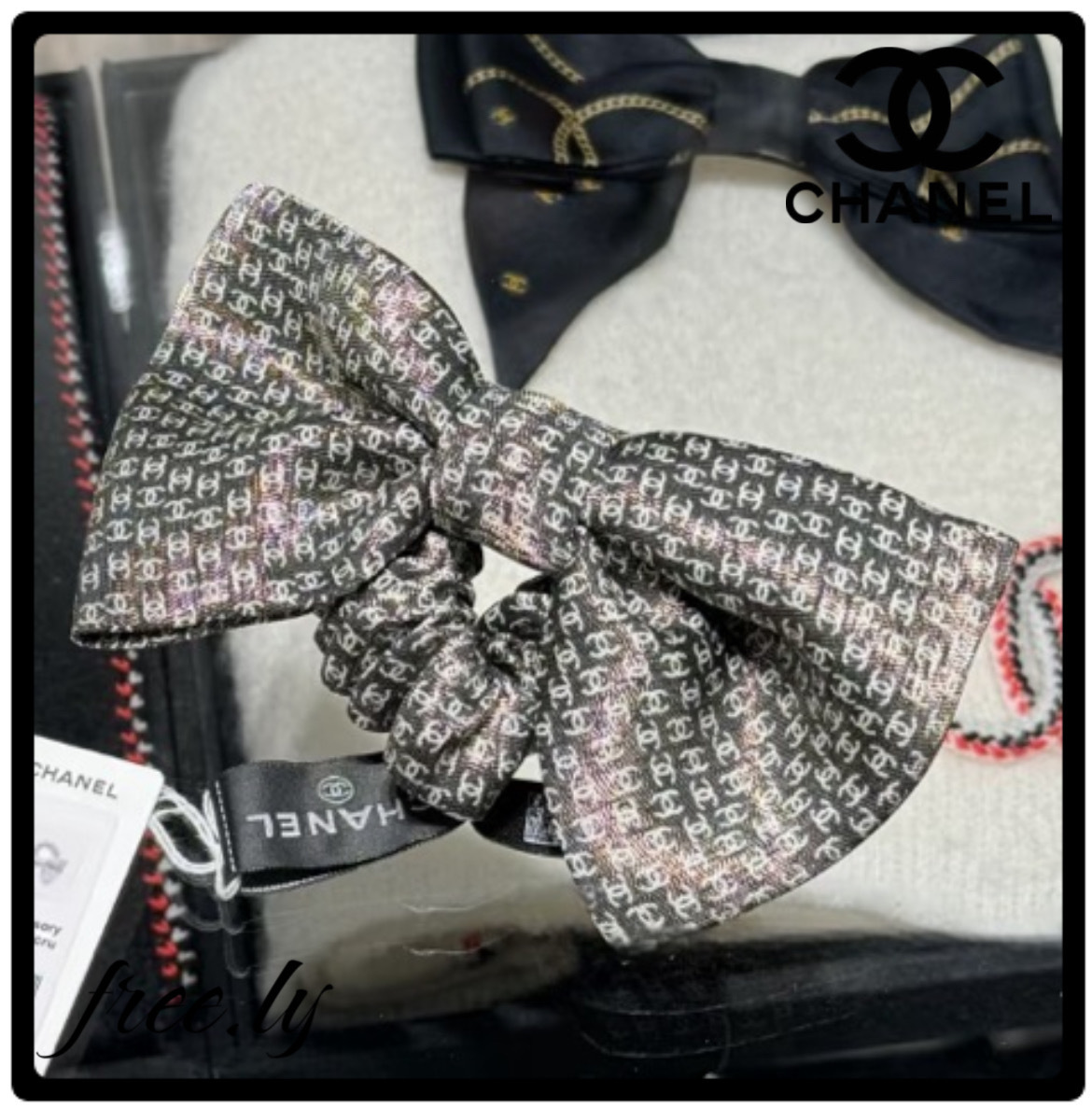 【可愛いを超えるリボンの品格】CHANEL ヘアアクセサリー