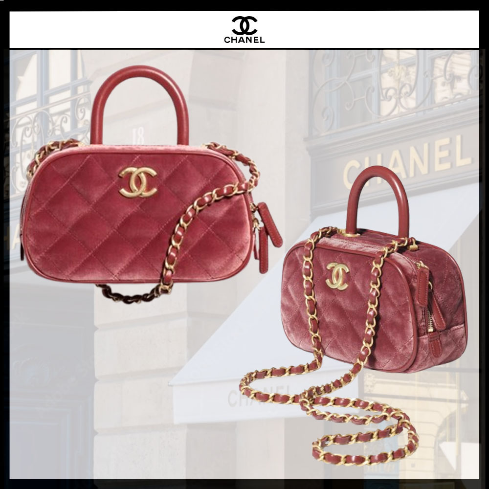 ◆希少♡25A限定◆【CHANEL】ミニボウリングバッグCCロゴ