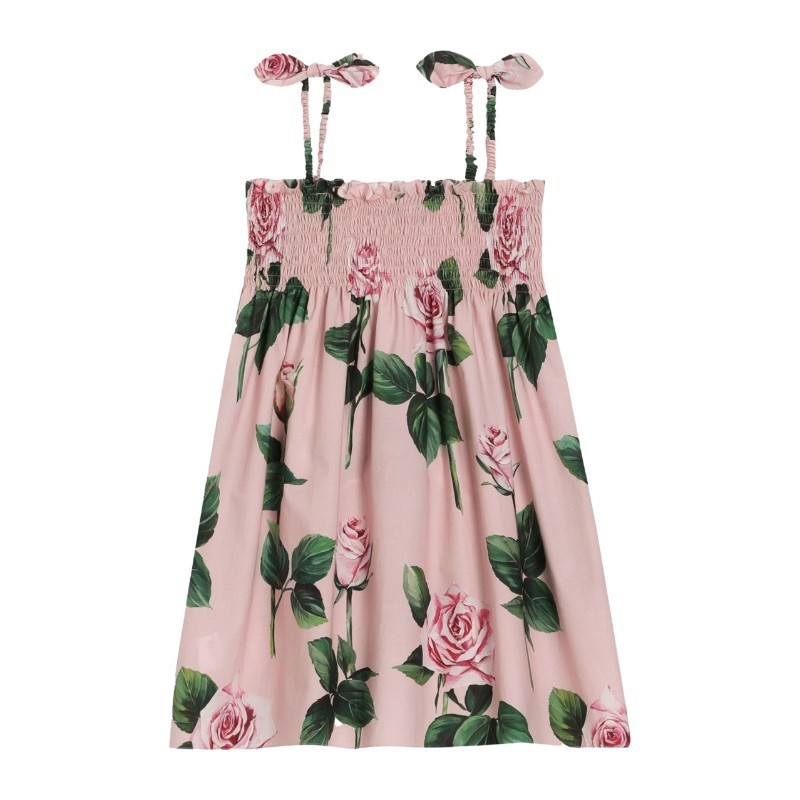 キッズワンピース・オールインワン Dolce & Gabbana SS25 SLEEVELESS DRESS (L54DE0K HS5S7HF5IZ)