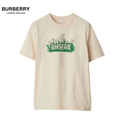 Burberry バーバリー ロゴ Tシャツ Daisy logo コットン 関税込