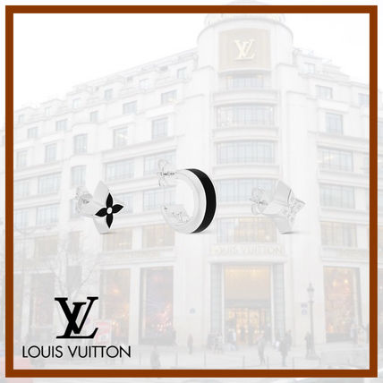 シルバー（銀色）系 Louis Vuitton(ルイヴィトン) ピアス(メンズ