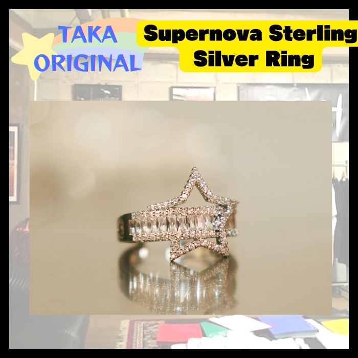 『TAKA ORIGINAL』Supernova Sterling Silver Ring
