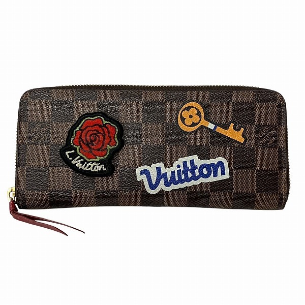 ルイ・ヴィトン ポルトフォイユ・クレモンス ダミエ財布