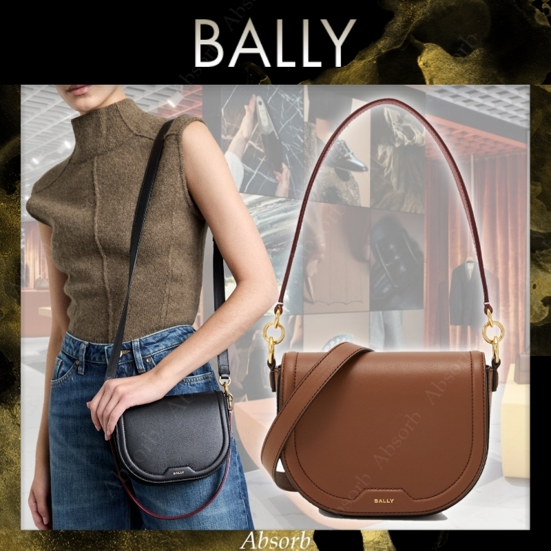 【25SS NEW】BALLY_women / Code レザークロスボディバッグ /2色