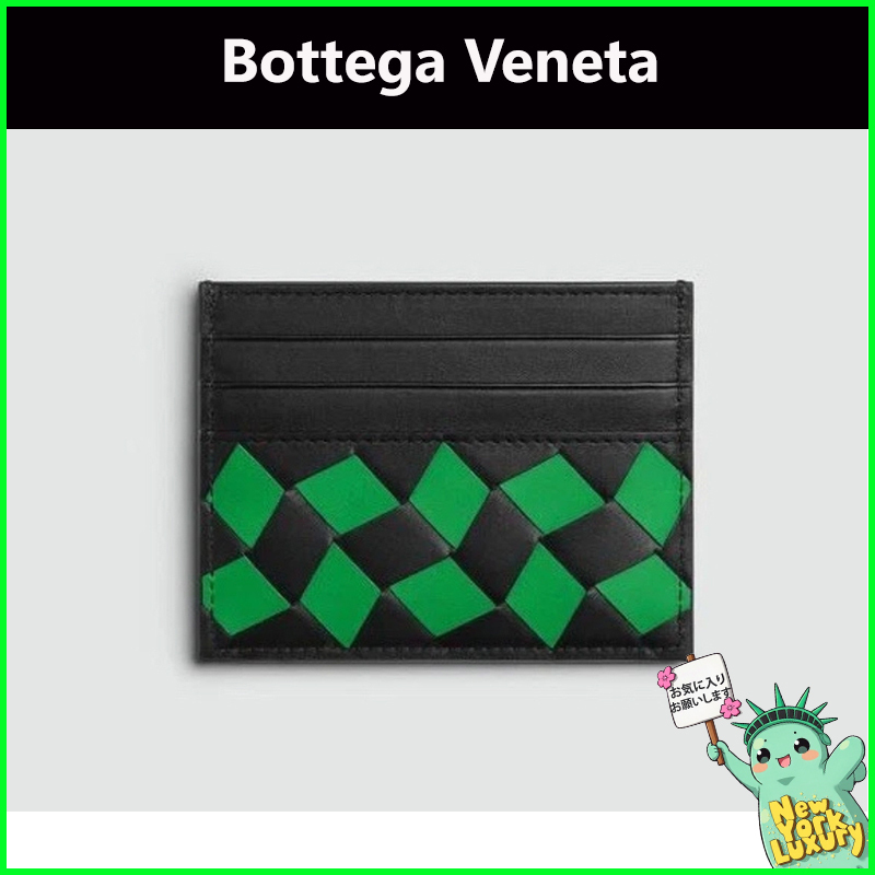 Bottega Veneta★素敵！Intercciato Leather Card Case
