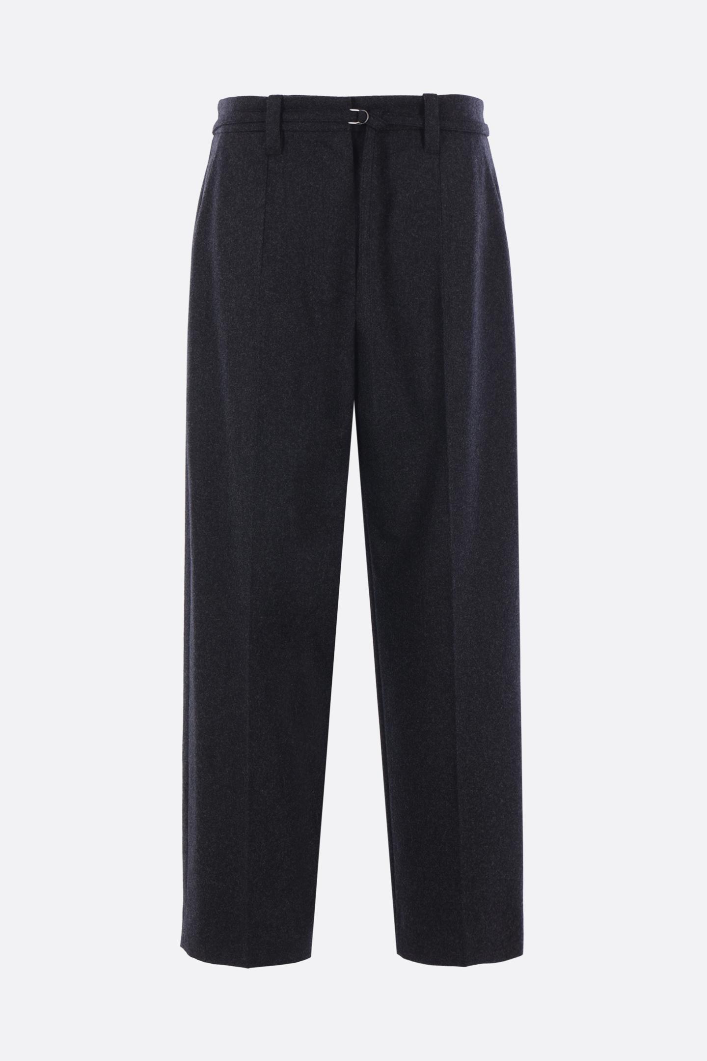 【関税&送料込】Brunello Cucinelli Flannel Cropped Trousers