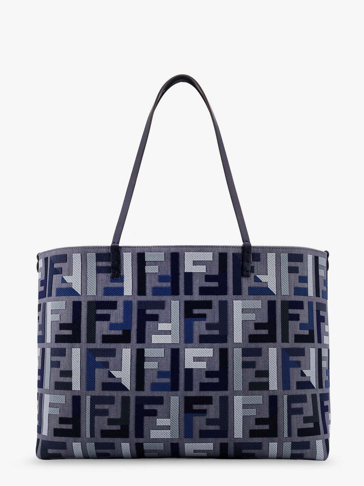 【関税&送料込】Fendi Roll Large Jacquard Ff Fabric Tote Bag