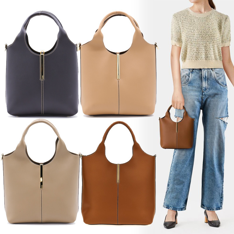 関送込★TOD'S★レザー ショッピング トート バッグ ミニ