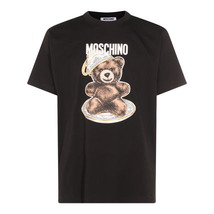 Moschino ロレルリスクルネックTシャツ 【関税込】 Moschino(モスキーノ) Tシャツ・カットソー(メンズ) - 海外通販