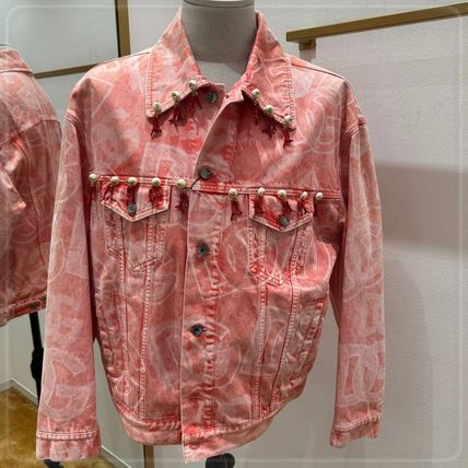 DOLCE&GABBANA（Gジャン/デニムジャケット ・ ピンク/桃色系）の