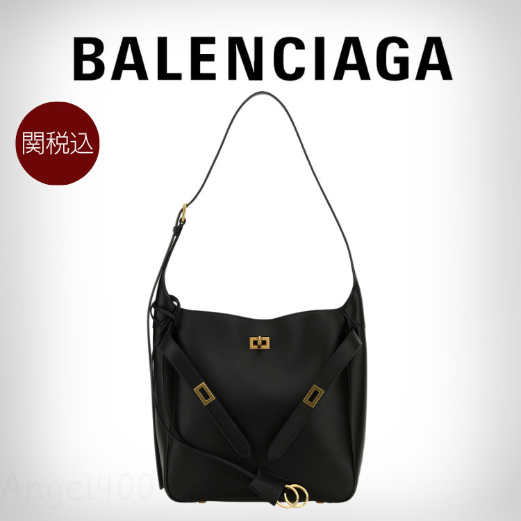 関税込 BALENCIAGA Bel Air ホーボーバッグ スモール