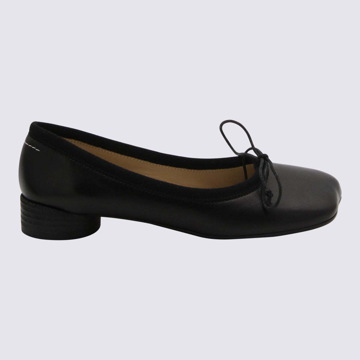 【関税＆送料込み】Mm6 Maison Margiela Black Leather Tabi F