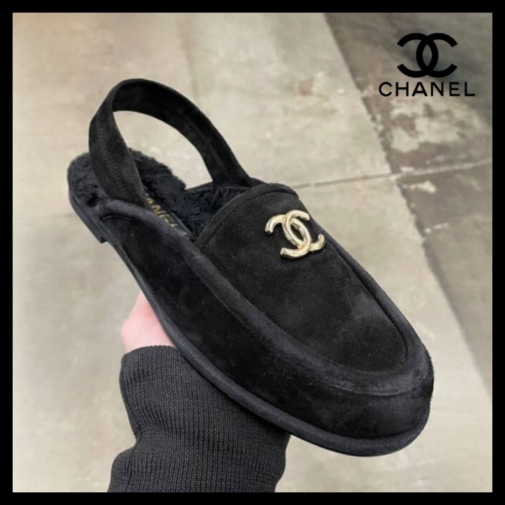 【おしゃれ/大人気♪】CHANEL ムートン サンダル