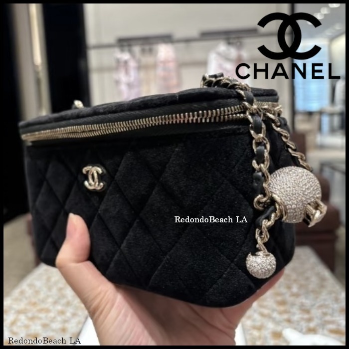 【ラグジュアリ―感溢れる】CHANEL★バニティケース★25A限定