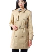 BURBERRY｜COATS (Checked Trench Coat (8094940))
