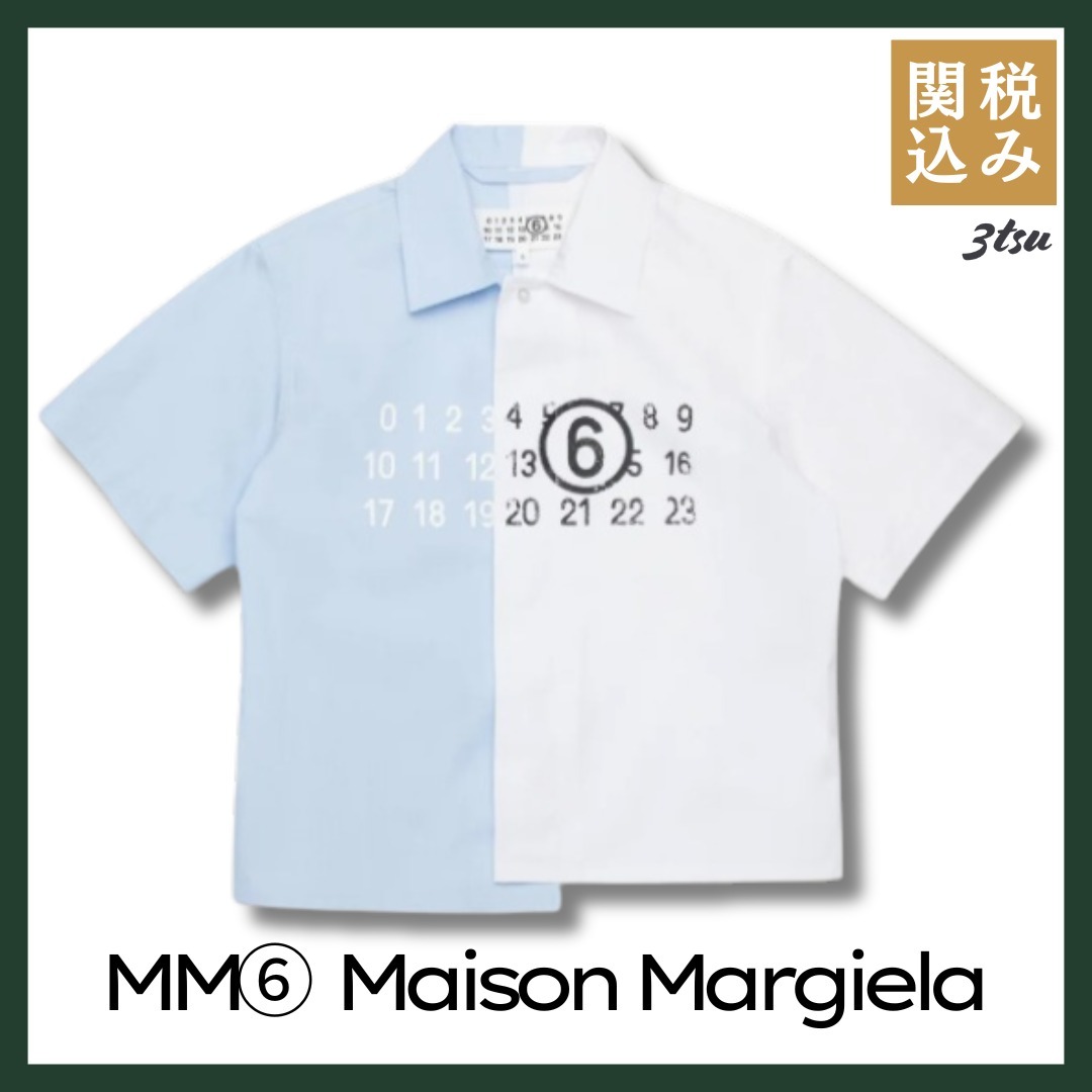MM6 MAISON MARGIELA★大人もOK Numbers シャツ 半袖 トップス