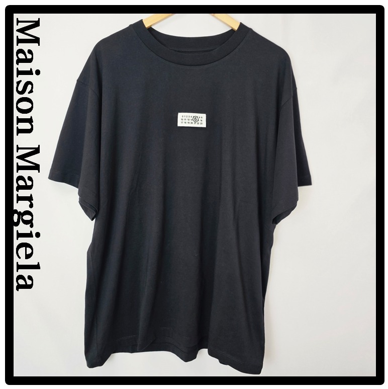 ★関税込★Maison Margiela★ナンバリング ロゴ 半袖Tシャツ★