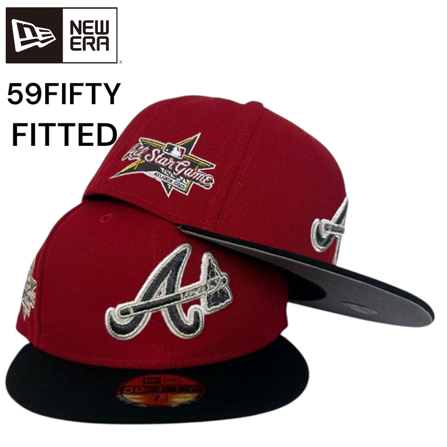 NEWERA ブレーブス MLB 59FIFTY ニューエラ キャップ 海外限定