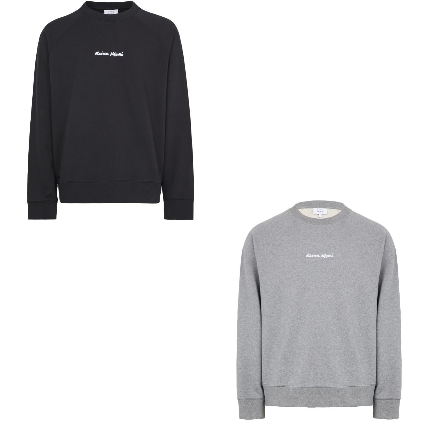 MAISON KITSUNE オーバーサイズ ラグラン スウェットシャツ